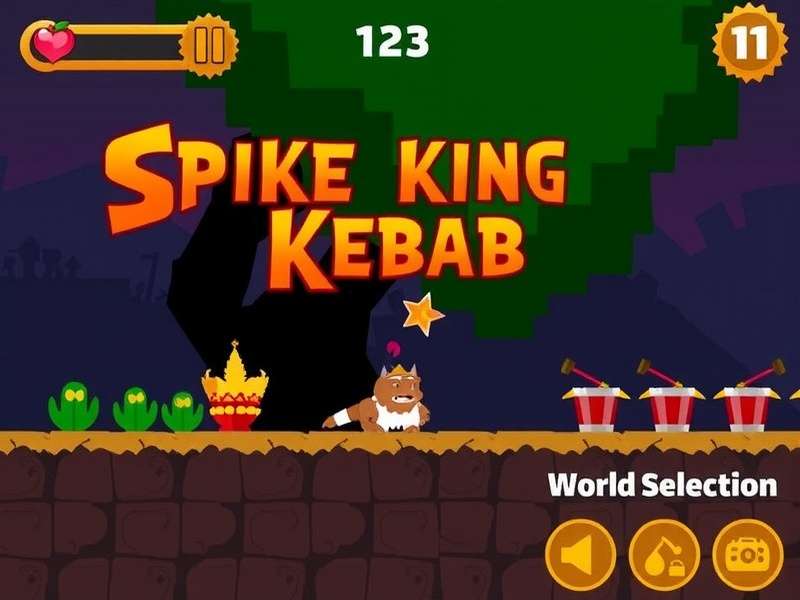 Spike King Kebab Gameplay Screenshot